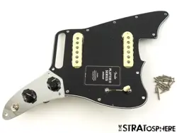 FENDER PLAYER II JAGUAR SERIES LOADED PICKGUARD GUITAR ALNICO 2 5 BLACK.