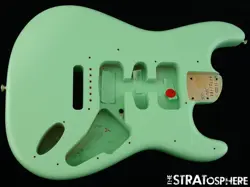 FENDER AMERICAN CORY WONG STRATOCASTER STRAT BODY, SATIN SURF GREEN