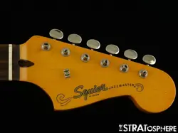 FENDER SQUIER CLASSIC VIBE 60S JAZZMASTER, NECK AND TUNERS, GUITAR LAUREL