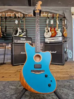 FENDER AMERICAN ACOUSTASONIC JAZZMASTER OCEAN TURQUOISE 2021