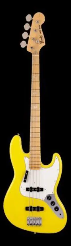 FENDER MADE IN JAPAN JAZZ BASS MONACO YELLOW