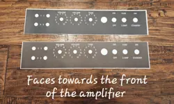 VINYL DECAL FACEPLATE