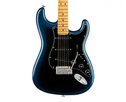 USED FENDER AMERICAN PROFESSIONAL II STRATOCASTER - DARK NIGHT W/ MAPLE FB