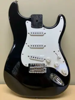 2001 FENDER SQUIER AFFINITY LOADED BODY - BLACK