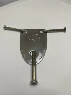 VINTAGE FENDER STRATOCASTER TELECASTER 3 BOLT NECK PLATE