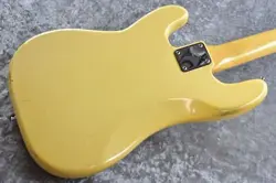 FENDER 1978 PRECISION BASS FRETLESS - OLYMPIC WHITE 4.63KG VINTAGE SAFE DELIVERY