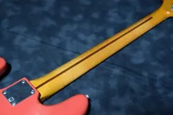 FENDER ROAD WORN 50S PRECISION BASS FIESTA RED SAFE DELIVERY FROM JAPAN