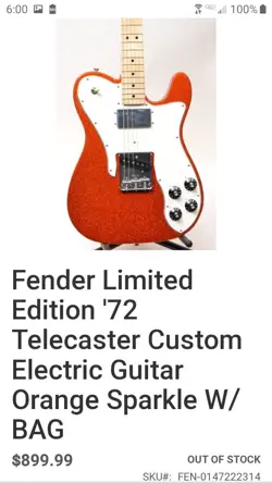 MIM FENDER LTD