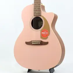 FENDER ACOUSTICS FSR NEWPORTER PLAYER  SHELL PINK ACOUSTIC ELECTRIC GUITAR