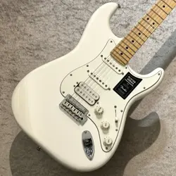 FENDER PLAYER STRATOCASTER HSS POLAR WHITE ELECTRIC GUITAR