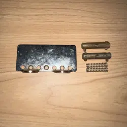 VINTAGE 1972 FENDER TELECASTER BASS SADDLE BRIDGE PARTS RARE!!!