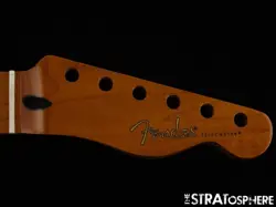 USED FENDER TELECASTER TELE REPLACEMENT NECK ROASTED MAPLE 21 FRET SALE!