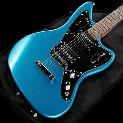 SQUIER BY FENDER FSR CONTEMPORARY JAGUAR HH ST LAKE PLACID BLUE USED W/SOFT CASE
