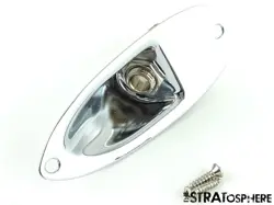 FENDER CORY WONG STRATOCASTER STRAT OUTPUT JACK & PLATE, SCREWS!