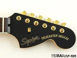 FENDER SQUIER PARANORMAL TROUBLEMAKER TELECASTER DELUXE NECK TUNERS, TELE LAUREL