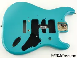 FENDER PLAYER II STRATOCASTER STRAT BODY, GUITAR PARTS ALDER AQUATONE BLUE