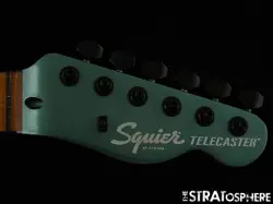 FENDER SQUIER CONTEMPORARY TELECASTER RH TELE NECK & TUNERS, BOUND ROASTED MAPLE