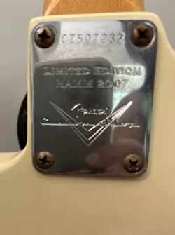 2007 FENDER STRATOCASTER HEAVY RELIC NAMM 1962 REISSUE