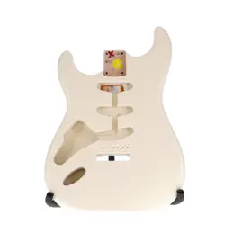 FENDER AMERICAN ORIGINAL STRATOCASTER BODY LEFT HANDED ALDER OLYMPIC WHITE