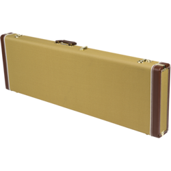 FENDER CLASSIC SERIES WOOD CASE - PRECISION BASS/JAZZ BASS, TWEED