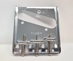 VINTAGE FENDER TELECASTER CHROME BRIDGE