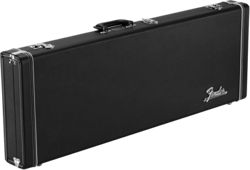 FENDER CLASSIC SERIES WOOD CASE FOR STRATOCASTER/TELECASTER GUITAR IN BLACK NEW