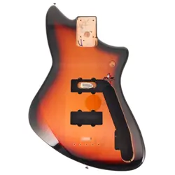 FENDER METEORA BASS BODY THREE TONE SUNBURST FINISH