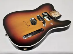2007 FENDER AMERICAN DELUXE TELECASTER BODY 3-TONE SUNBURST FOR USA TELE GUITAR
