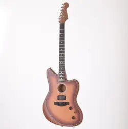 FENDER AMERICAN ACOUSTASONIC JAZZMASTER TOBACCO SUNBURST SAFE DELIVERY FROM JAPA