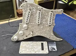 2002 FENDER USA TEXAS SPECIAL STRAT LOADED PICKGUARD - CUSTOM SHOP PICKUPS