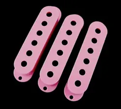 NEW - PICKUP COVER SET FOR FENDER STRATOCASTER - PINK