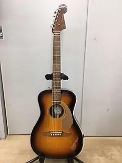 FENDER MALIBU PLAYER SB WN ACOUSTIC ELECTRIC GUITAR SAFE DELIVERY FROM JAPAN