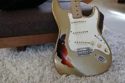 MJT BODY FENDER MEXICAN NECK STRATOCASTER RELIC