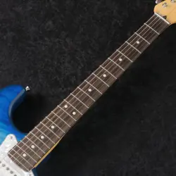 FENDER ISHIBASHI FSR MADE IN JAPAN HYBRID II STRATOCASTER ROSEWOOD TRANSPARENT B