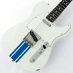 FENDER MADE IN JAPAN 2023 TRADITIONAL 60S TELECASTER OLYMPIC WHITE / BLUE STRIPE