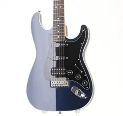 FENDER JAPAN AST-M/SSH AERODYNE GUN METALLIC BLUE USED BASSWOOD BODY W/HARD CASE