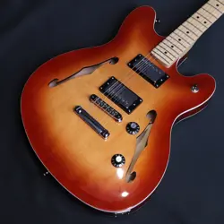 SQUIER BY FENDER AFFINITY SERIES STARCASTER ELECTRIC GUITAR SUNBURST USED