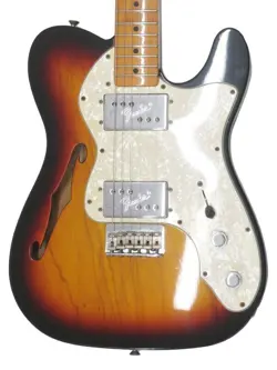 FENDER MEXICO ELECTRIC GUITAR '72 TELECASTER THINLINE 1998