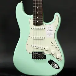 FENDER MIJ JUNIOR COLLECTION STRATOCASTER ROSEWOOD FINGERBOARD SATIN SURF GREEN