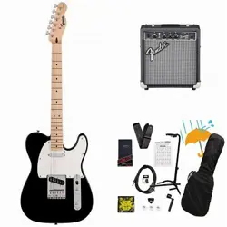 SQUIER BY FENDER SONIC TELECASTER MAPLE FB WH PG BLACK FENDER 10W AMPLIFIER INCL