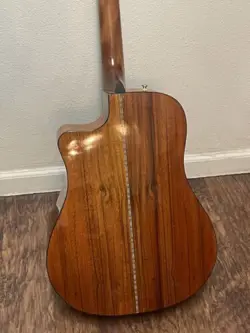 DREADNOUGHT ALL-MAHOGANY ACOUSTIC-ELECTRIC