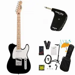 SQUIER BY FENDER SONIC TELECASTER MAPLE FB WH PG BLACK GP-1 AMPLIFIER INCLUDED B