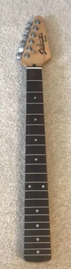RARE 2003 FENDER STARCASTER STRATOCASTER NECK  ARROW MUSICLANDER SWINGER STYLE