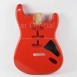 TANGERINE ELECTRIC GUITAR BODY ALDER WOOD FOR FENDER STRATOCASTER GUITAR HANDMAD