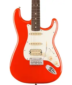 FENDER PLAYER II STRATOCASTER, ROSEWOOD FB, CORAL RED
