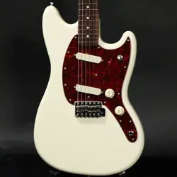 FENDER MIJ CHAR MUSTANG ROSEWOOD FINGERBOARD OLYMPIC WHITE