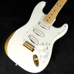 FENDER KEN STRATOCASTER EXPERIMENT #1 MAPLE FINGERBOARD ORIGINAL WHITE