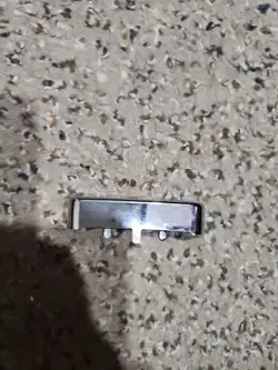 GENUINE FENDER TELECASTER NECK PICKUP COVER - CHROME