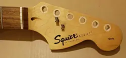 2002 FENDER SQUIER AFFINITY STRAT GUITAR NECK ROSEWOOD STRATOCASTER TINT 21 FRET