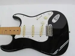 FENDER JAPAN ST-STD STRATOCASTER ELECTRIC GUITAR BLACK USED FROM JAPAN